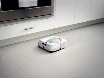 robot lavapavimenti a secco