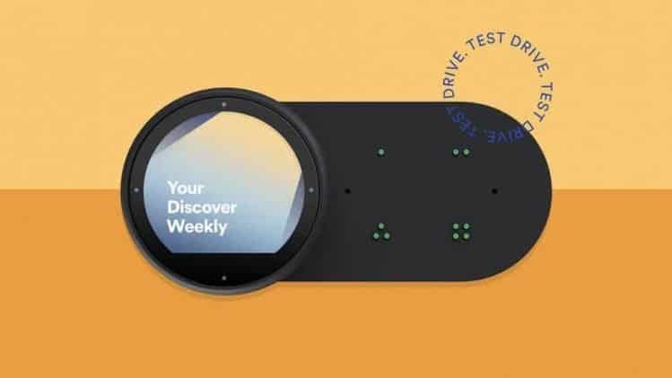 spotify pronta a lanciare il suo smart speaker Car Thing