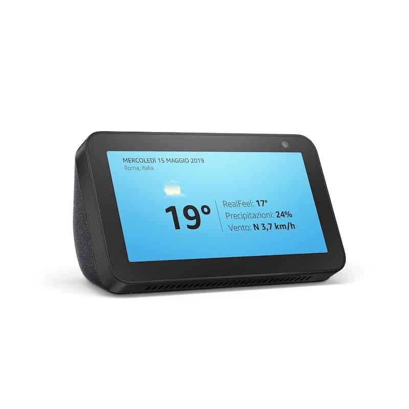 recensione amazon echo show 5: pro e contro, caaratteristiche ed impressioni
