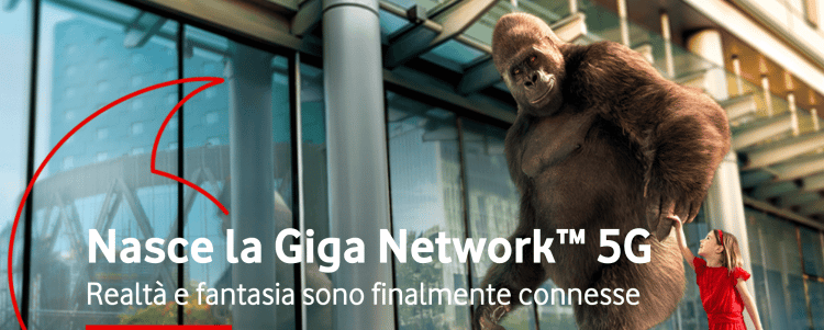 Vodafone lancia lo spot TV per la sua Giga Network 5G