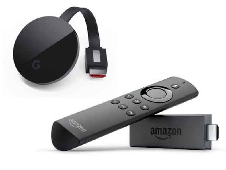 youtube su fire tv stick, prime video su chromecast