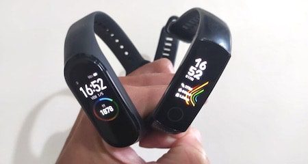 xiaomi mi band 4 vs honor 5