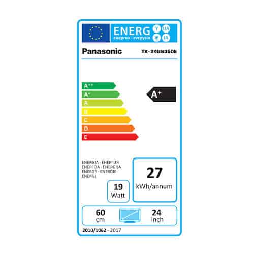 classe efficienza energetica TV