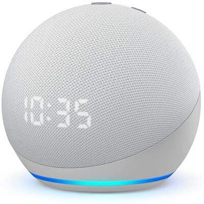 recensione echo dot 4 generazione orologio