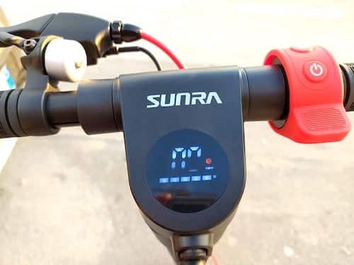 sunra x7 display