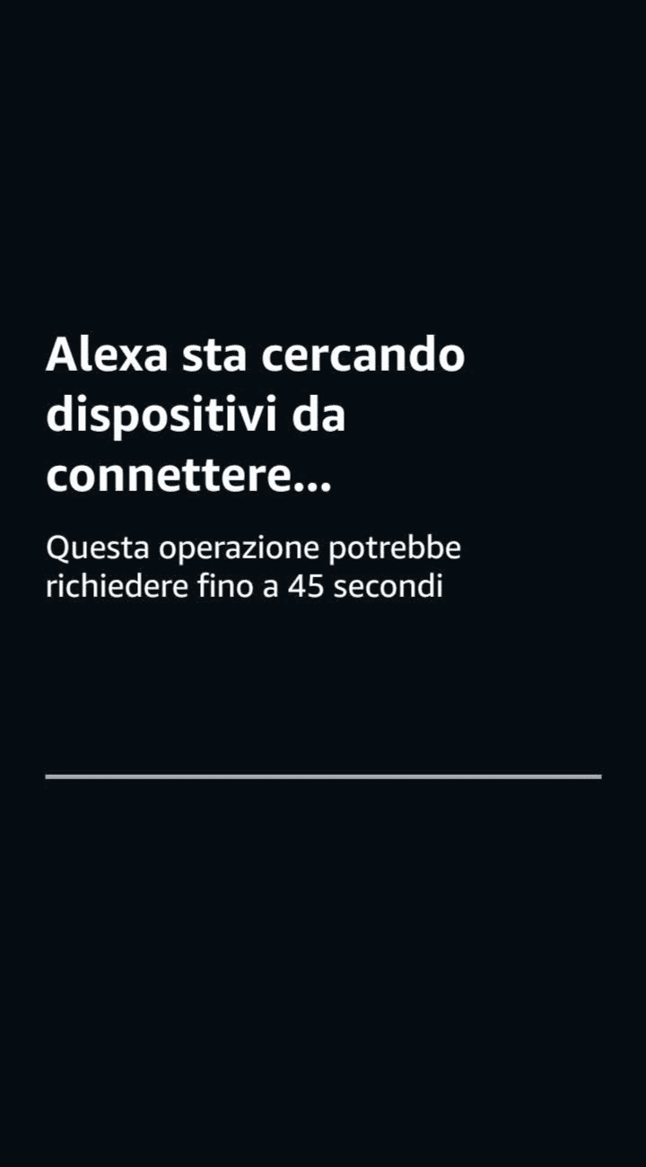 messaggio loader Alexa
