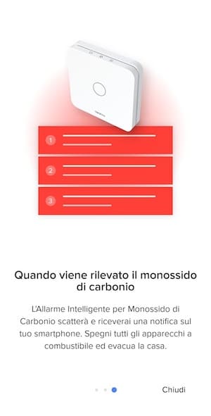 app netatmo rilevatore carbonio smart