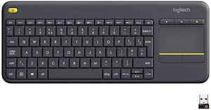 facile controllo browser per LG 28TL510S 28 telecomando per Youtube Mini tastiera wireless nera e mouse