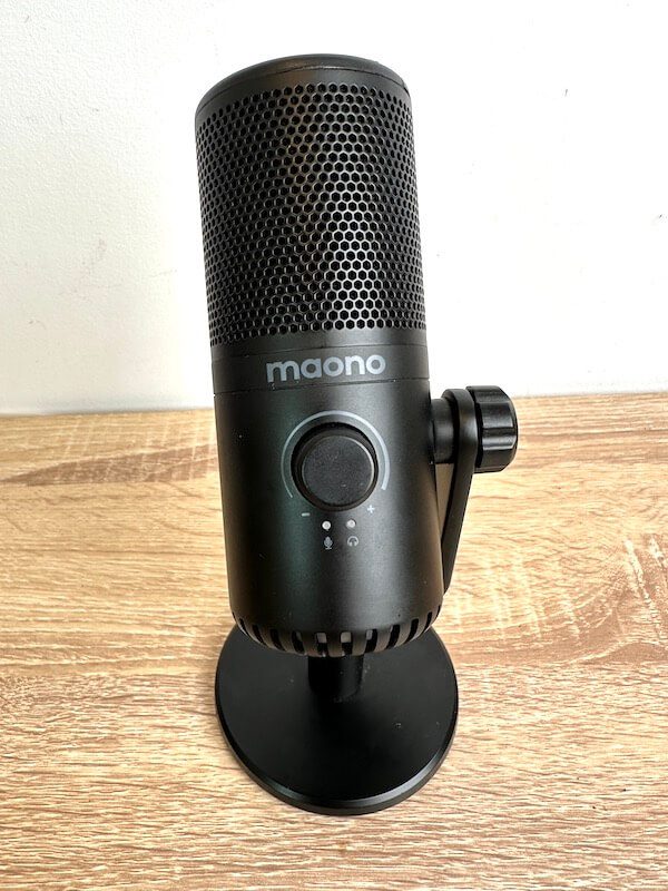 maono dm30 test microfono manopola