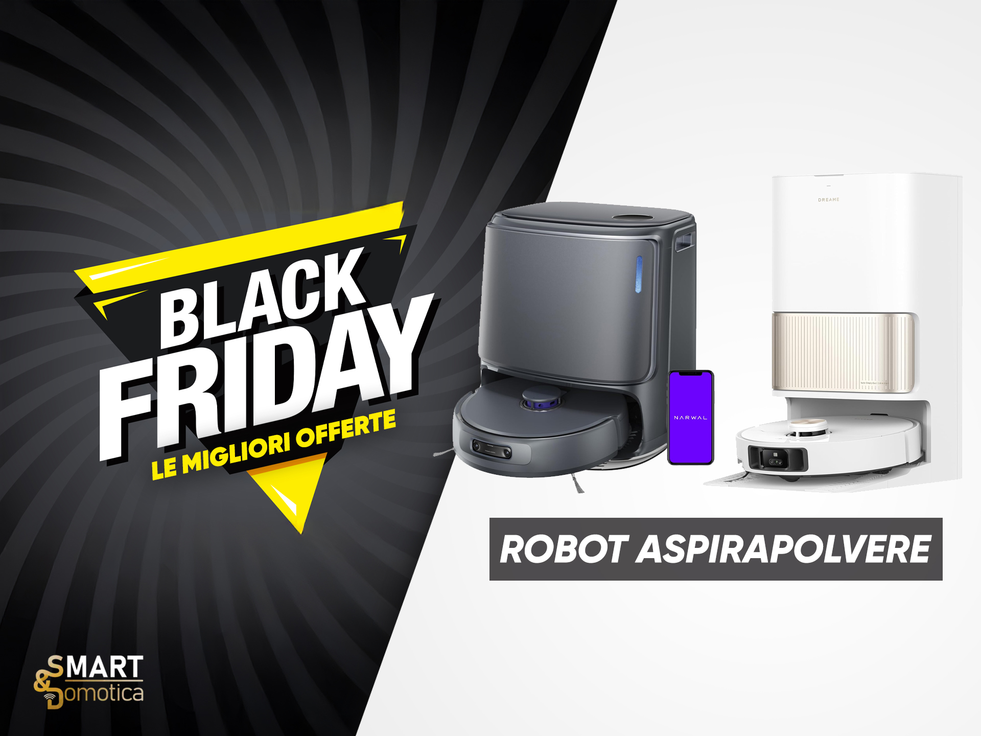 Migliori offerte robot aspirapolvere black friday