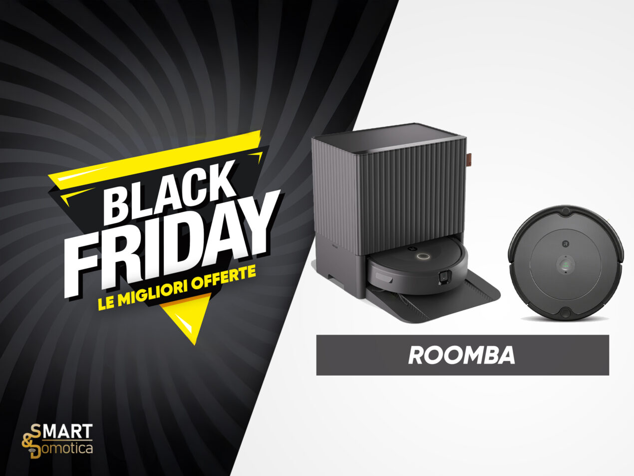 Offerte Roomba al Black Friday 2026: I migliori robot aspirapolvere in sconto