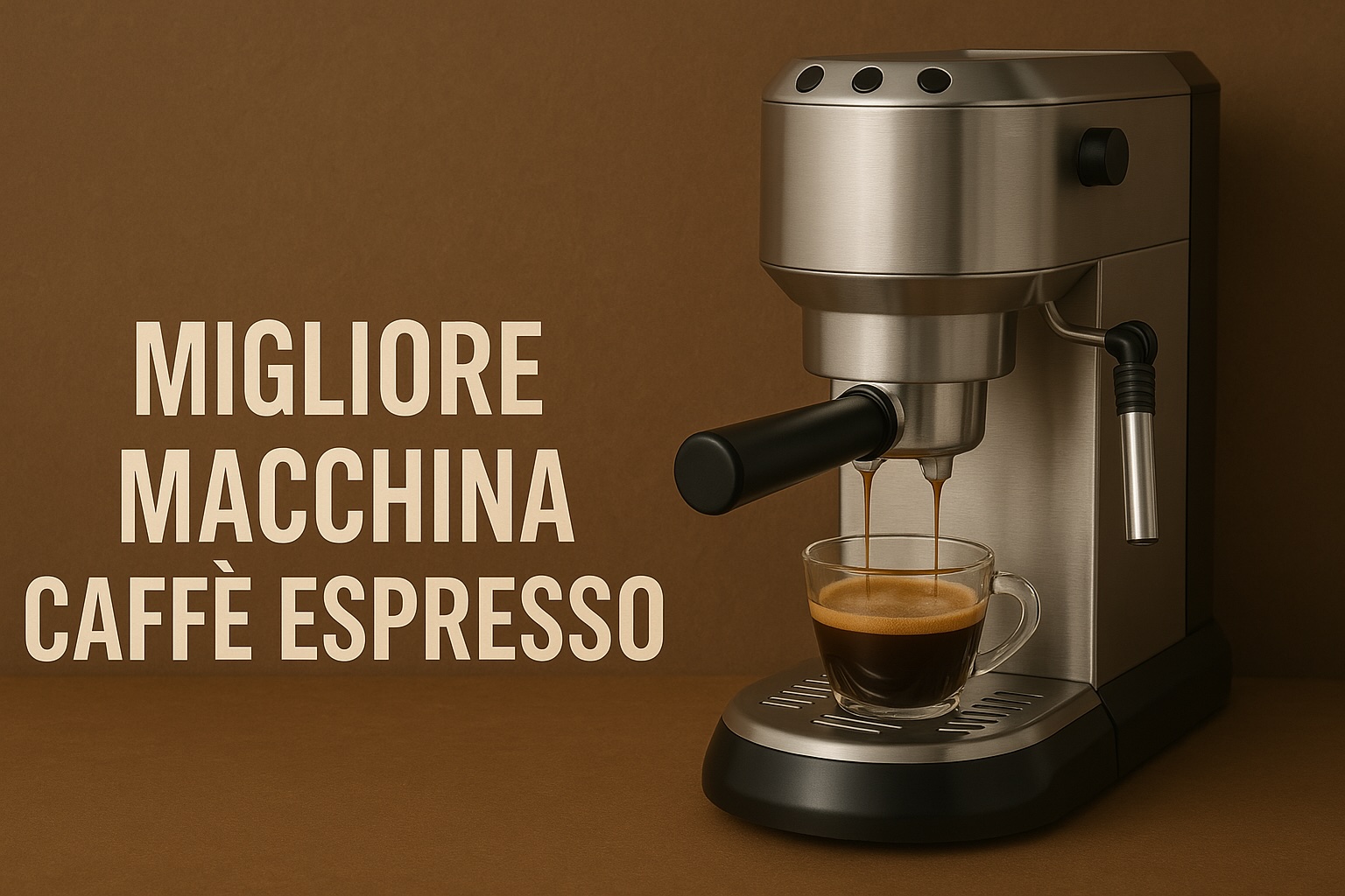 Migliore macchina caffè espresso