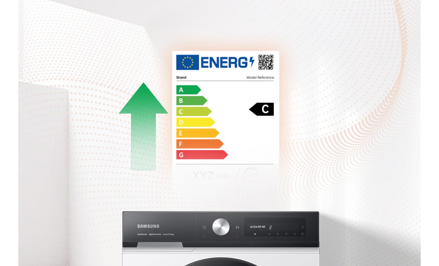 Nuova etichetta energetica per le asciugatrici: cosa cambia e come si adegua Samsung