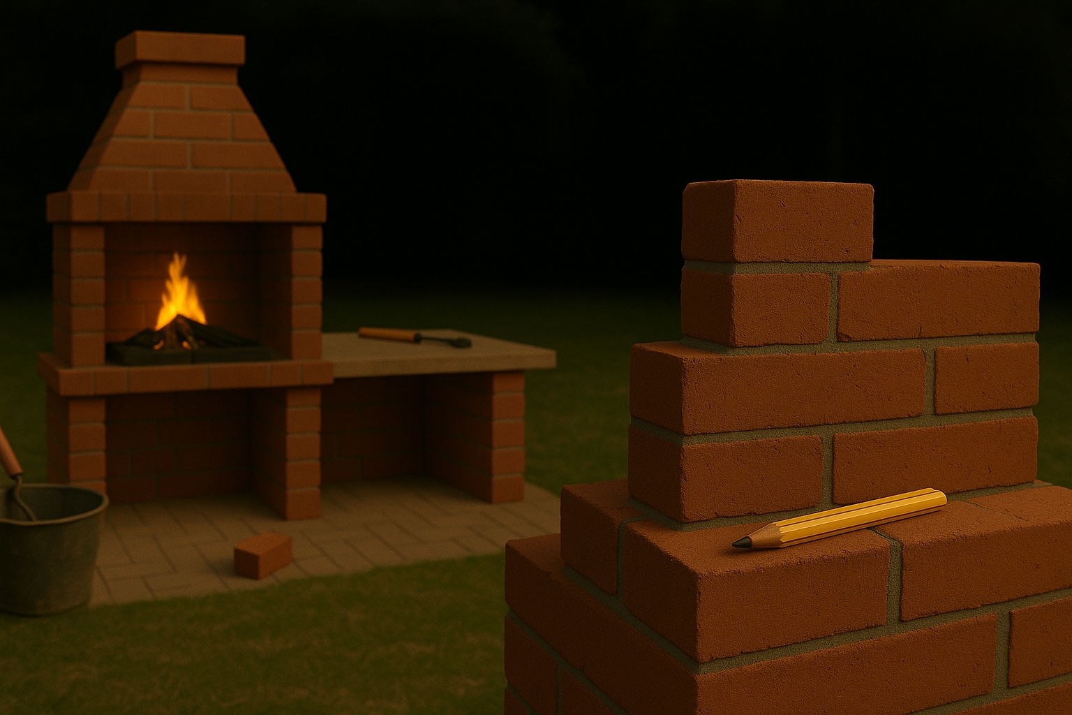 Come costruire un barbecue in muratura