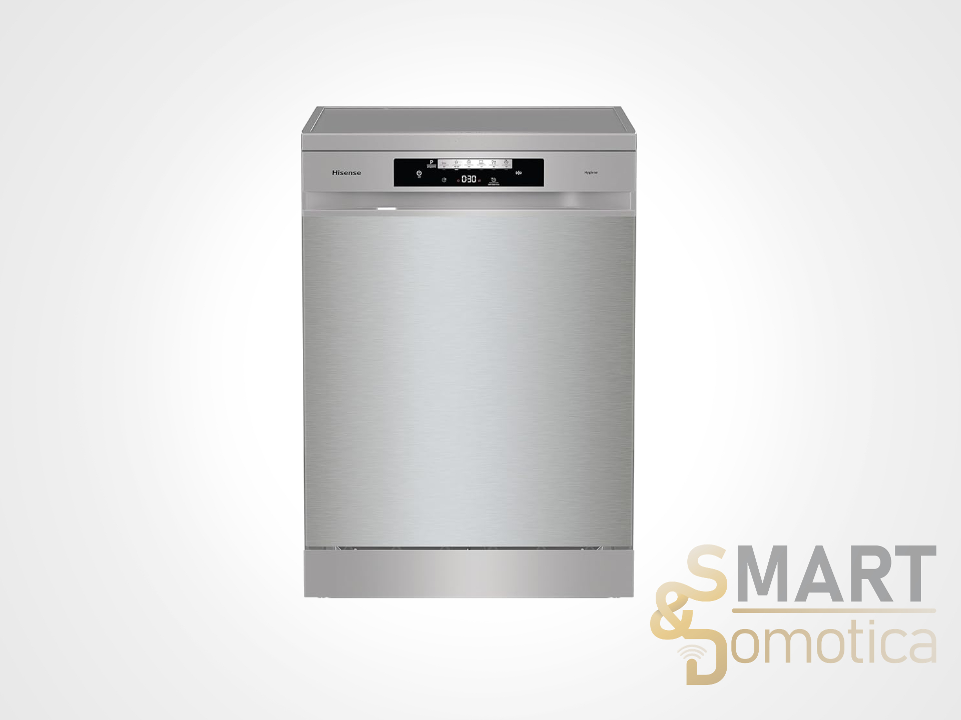 Questa lavastoviglie a libera installazione Hisense ha ben 16 coperti ed è scontata del 42%