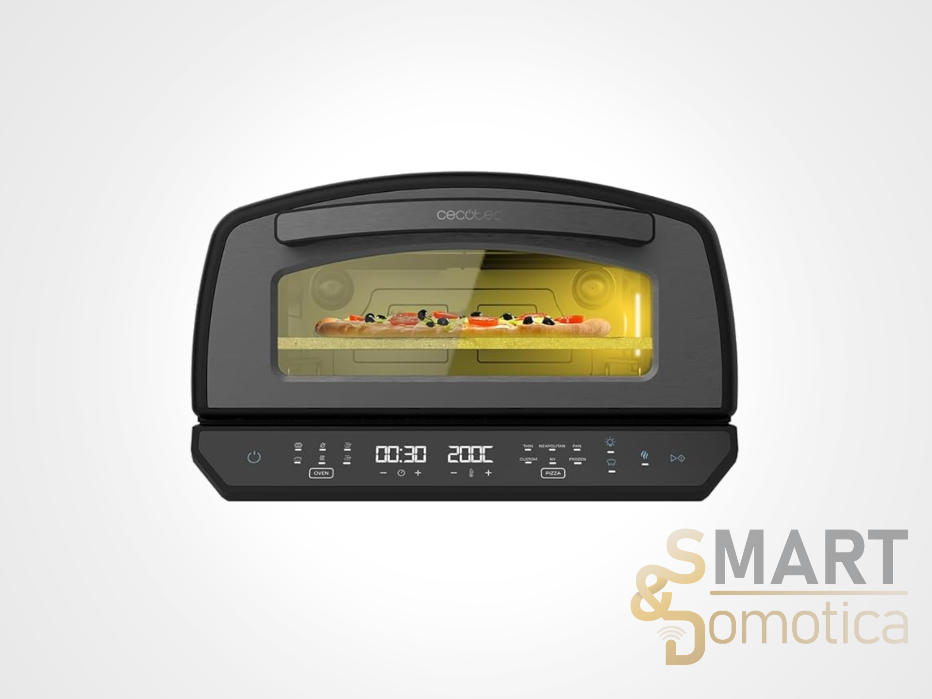 Forno pizza da ben 500° compatto e potente: modello Cecotec Pizza&Co a meno di 200€ su Amazon