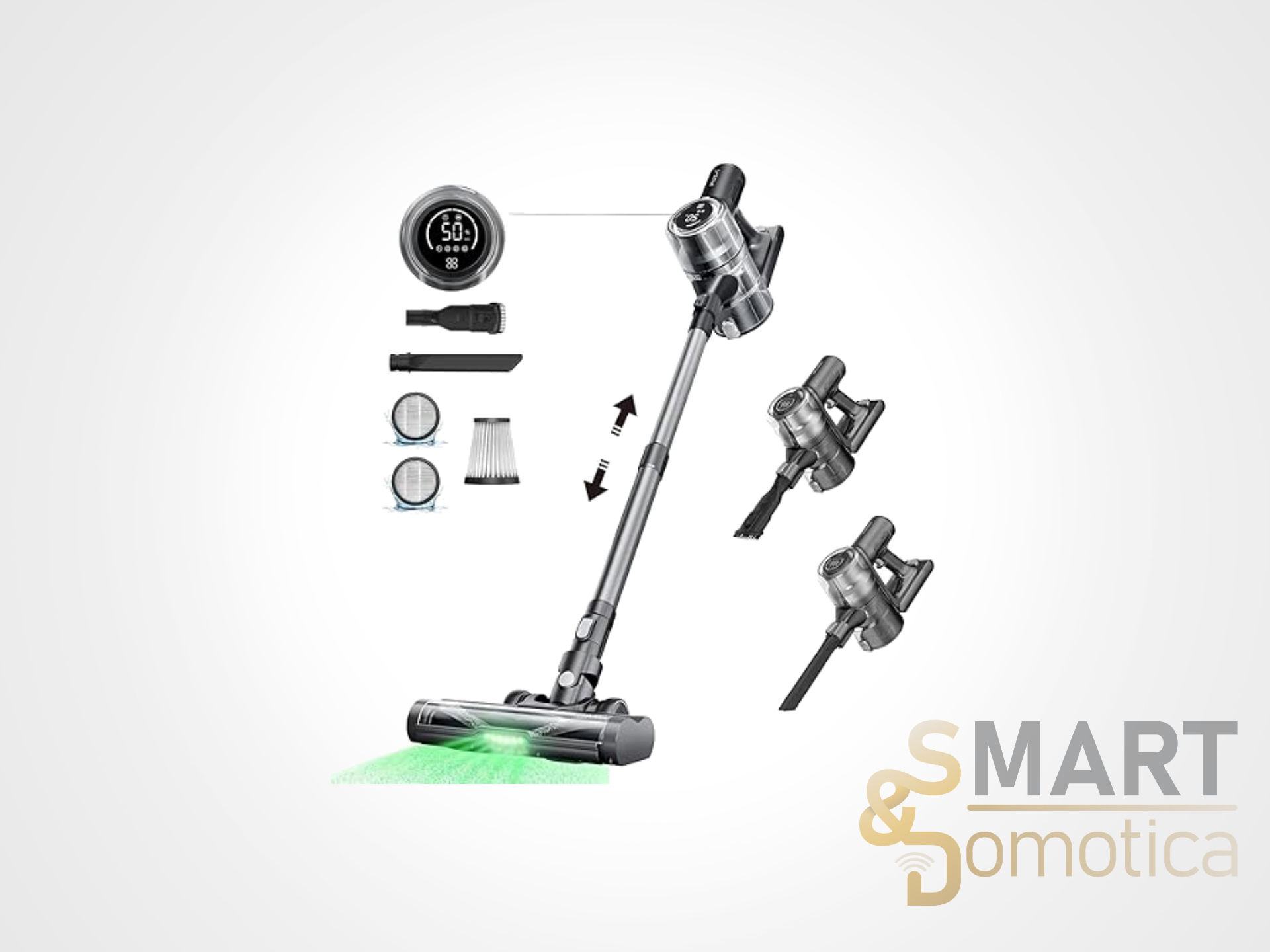 Proscenic P13: aspirapolvere senza fili top di gamma a soli 81€ grazie a questo coupon