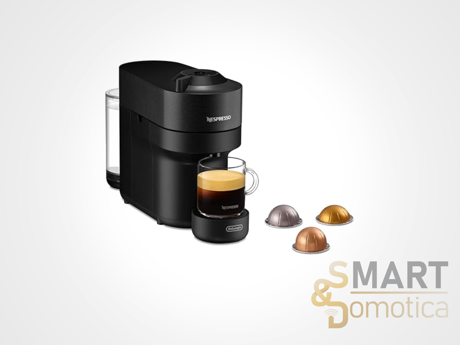 Offerta Amazon: macchinetta da caffè Vertuo Pop a metà prezzo con bonus capsule da 90€