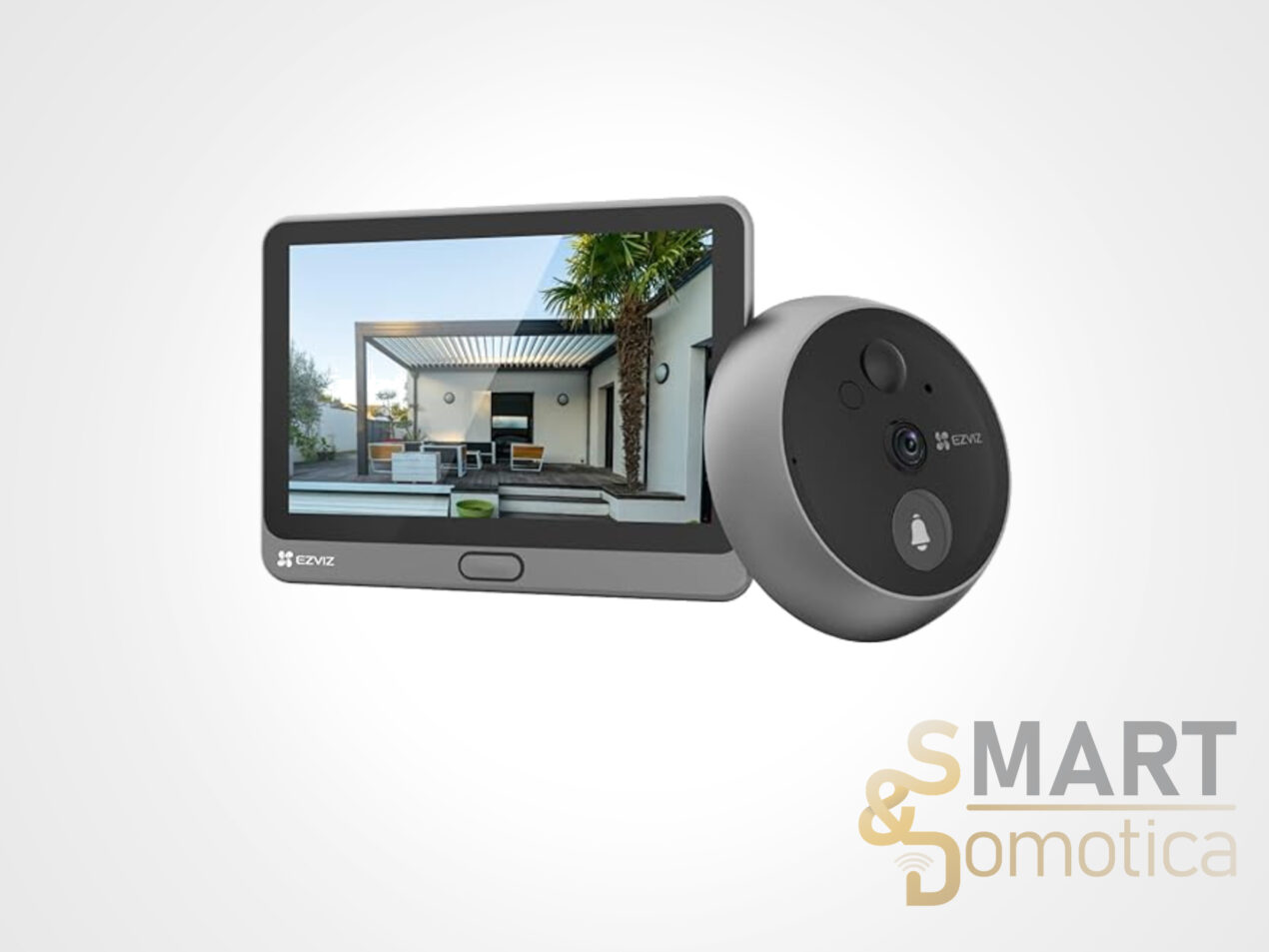 Videocitofono EZVIZ CP4: intelligenza e praticità con oltre il 20% di sconto su Amazon