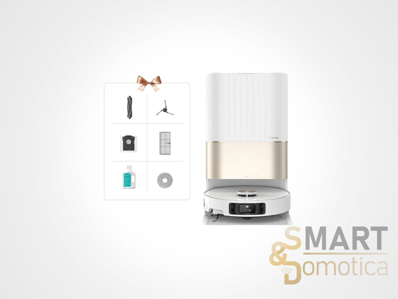 Pulizia automatica e mop a 70°: Dreame X40 Ultra al minimo storico su Amazon