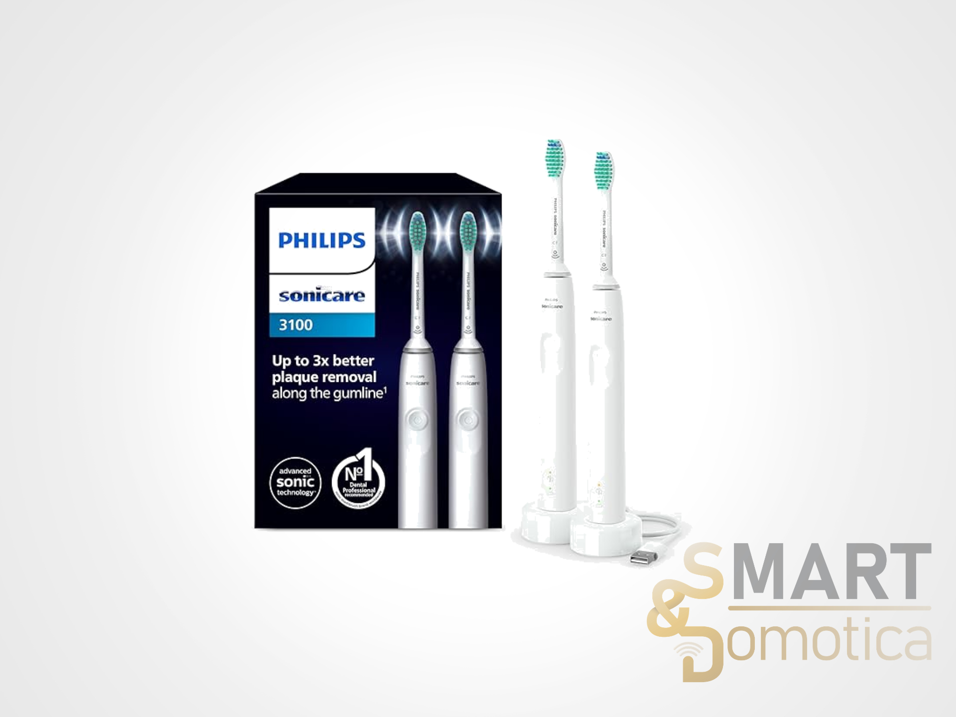 Offerta shock Amazon: due spazzolini elettrici Philips Sonicare a metà prezzo con sconto del 61%