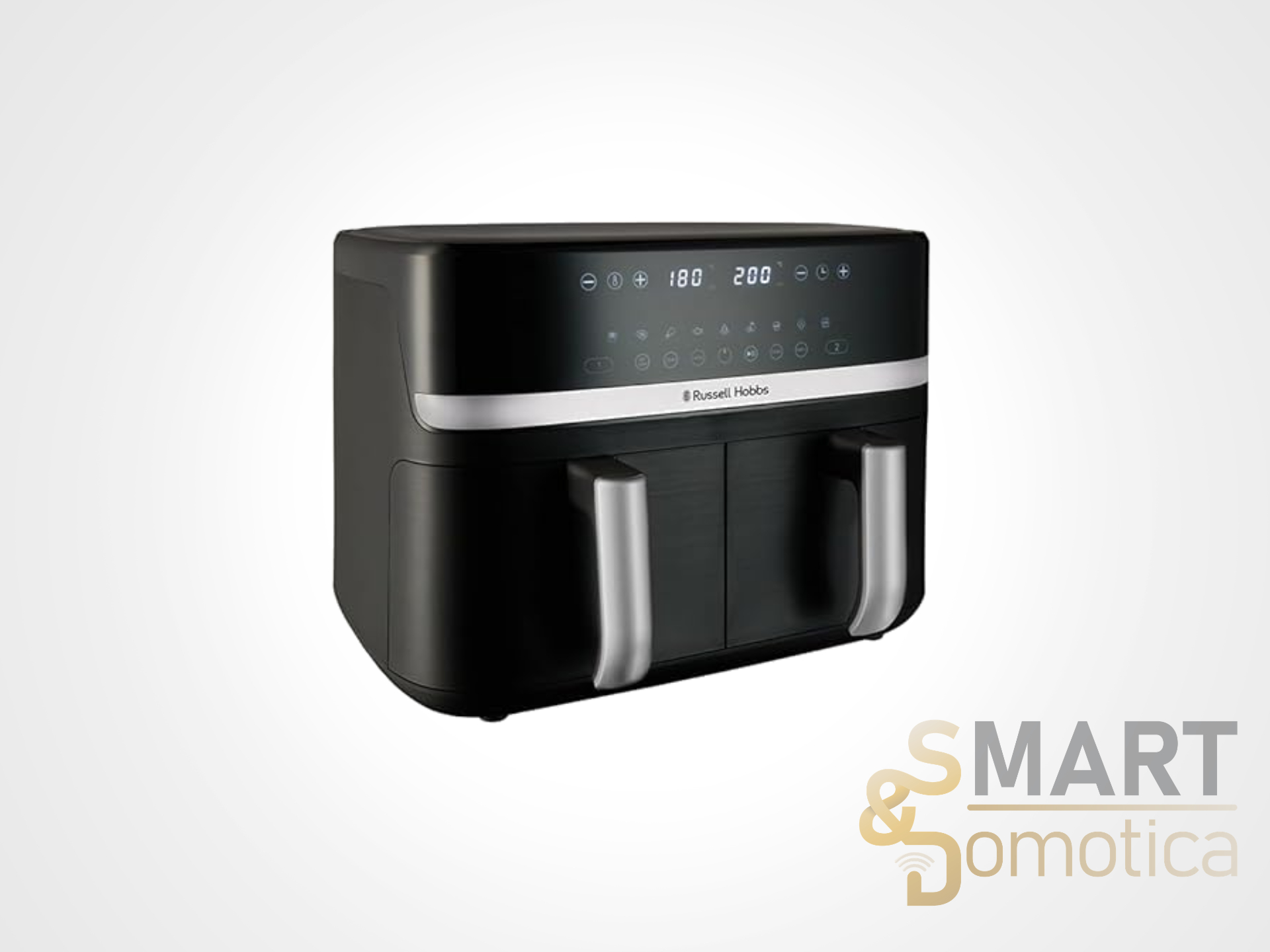 Due cestelli, 9 programmi e tanta potenza: Russell Hobbs Satisfry 9L ora a meno di 90€