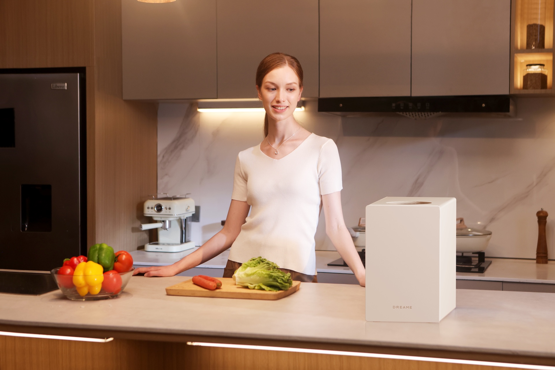 Dreame lancia tre elettrodomestici smart: purificatore, tritarifiuti e friggitrice