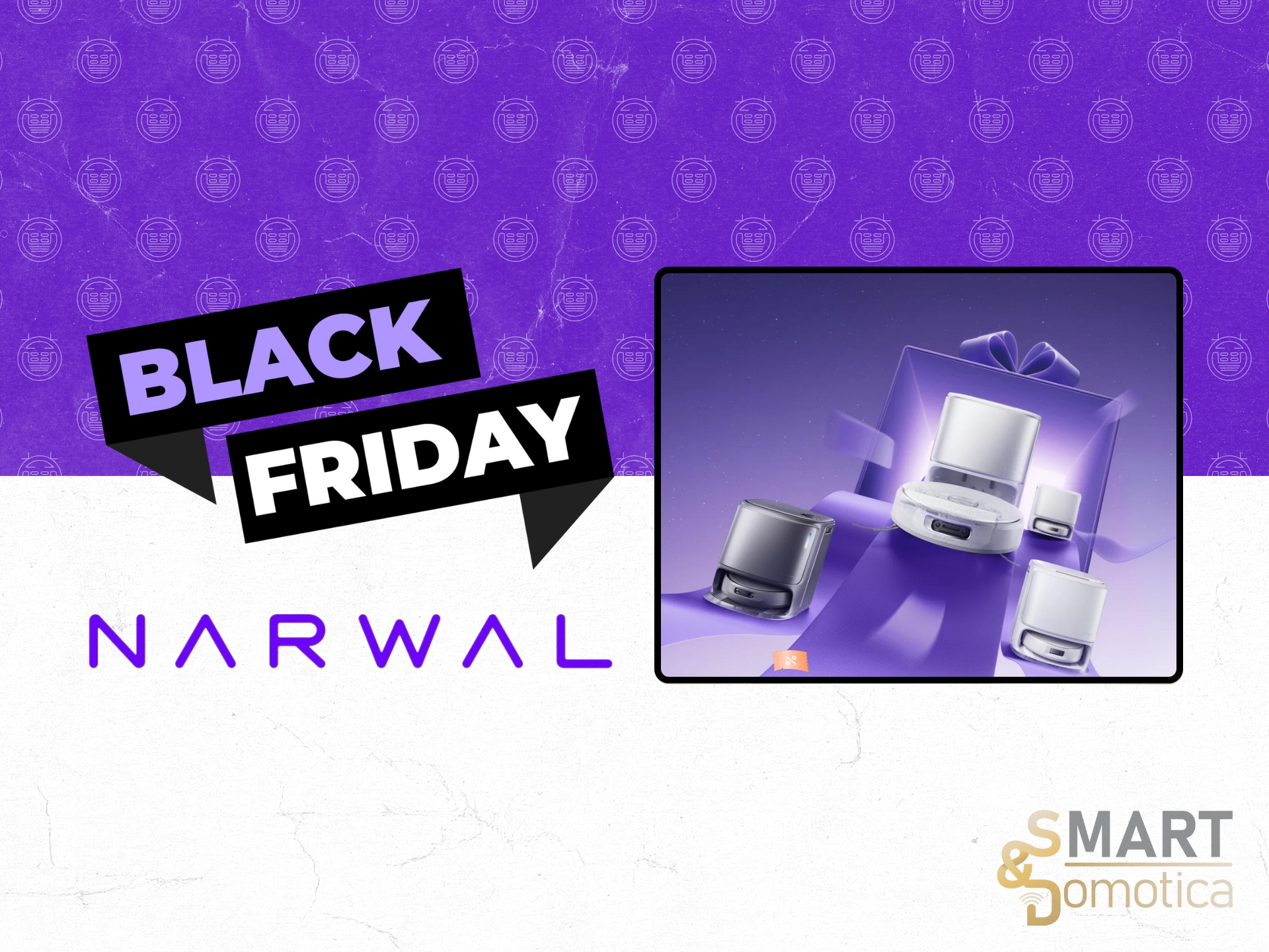 Narwal promo Black Friday 2025 hero