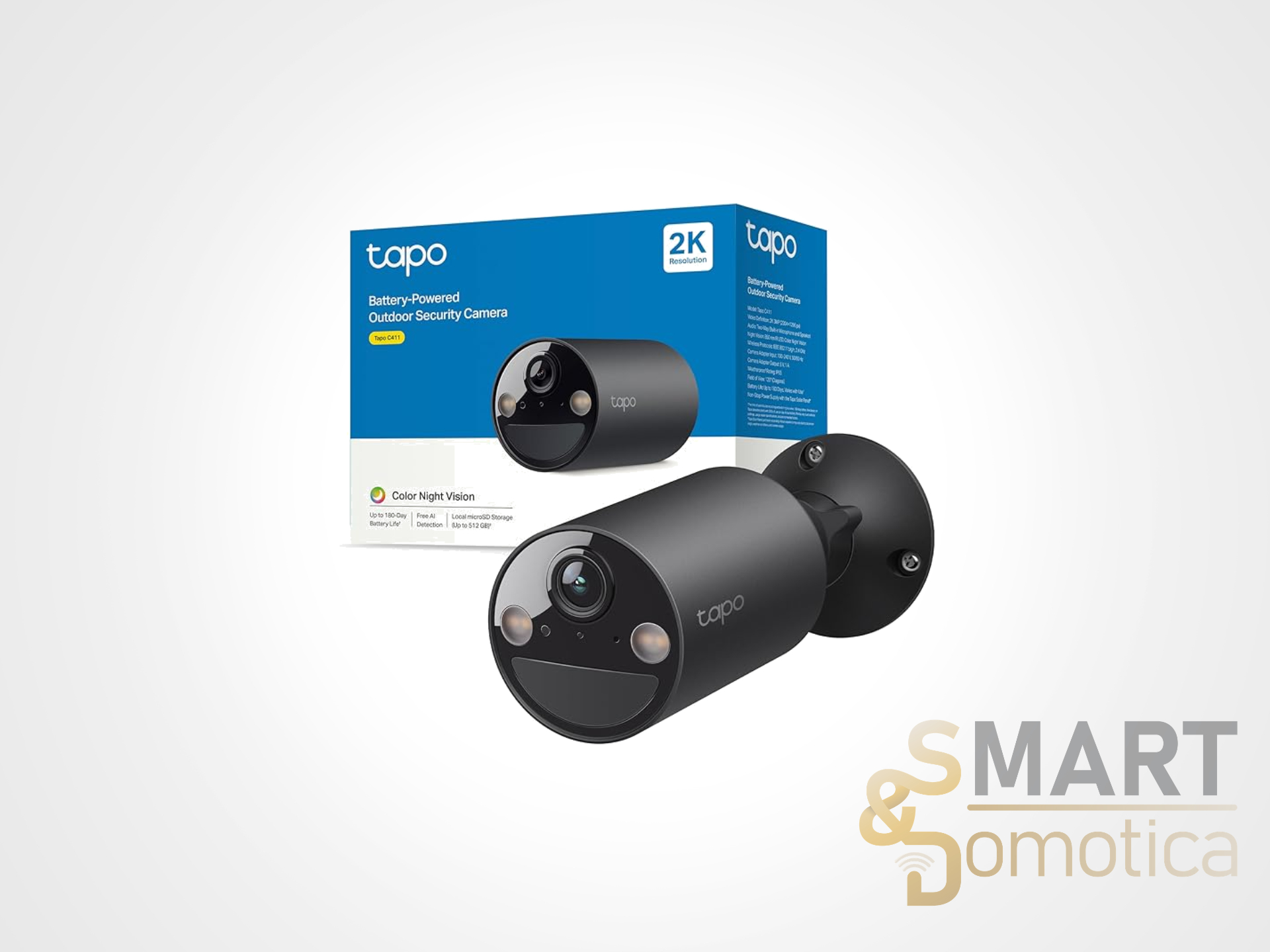 Sicurezza senza fili: TP-Link Tapo C411 in offerta a soli 49,99€ (-38%) su Amazon