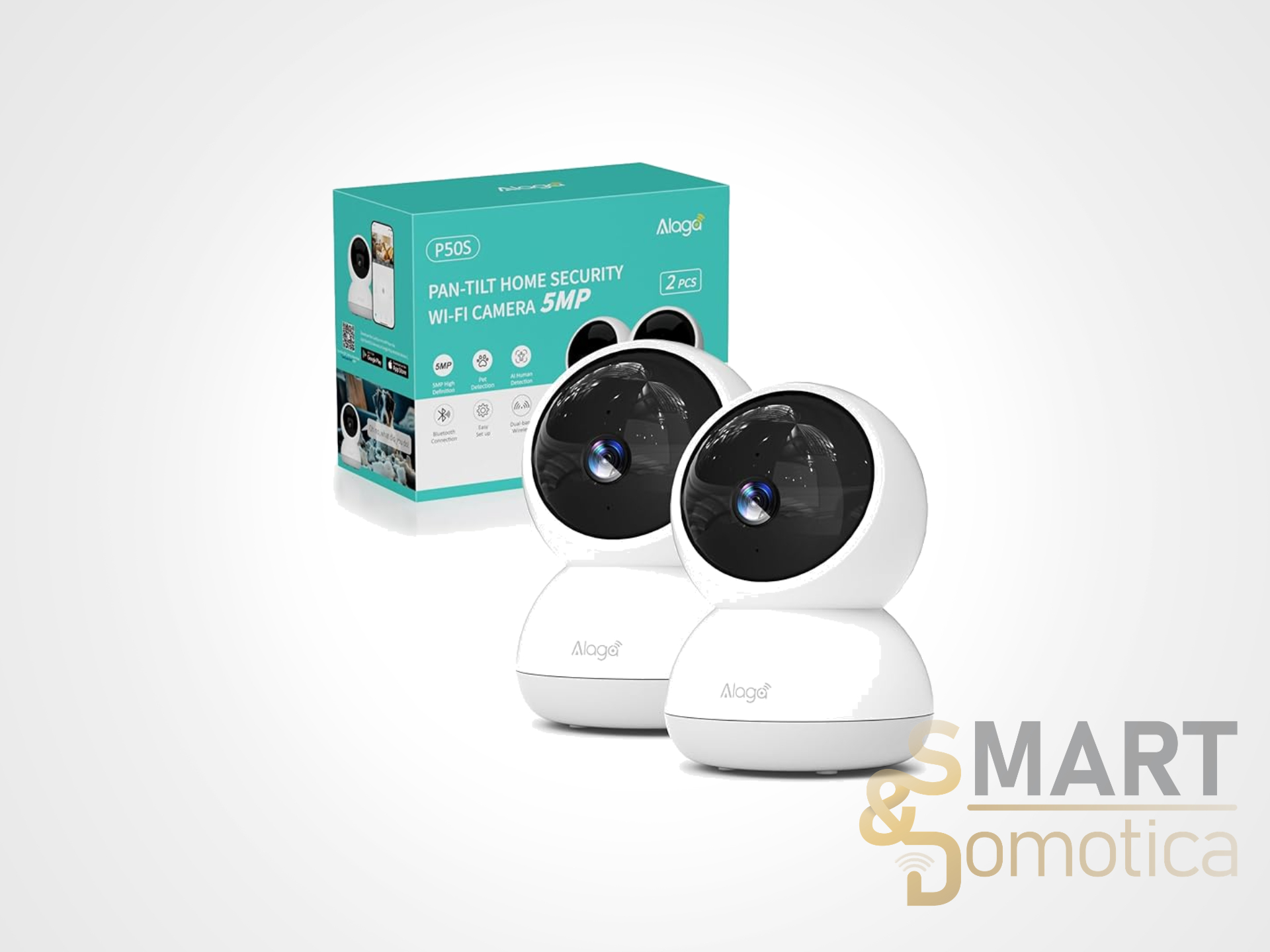 Super Promo Amazon: doppia telecamera Wi-Fi 3K Alaga a soli 11,56€, una delle migliori offerte di oggi