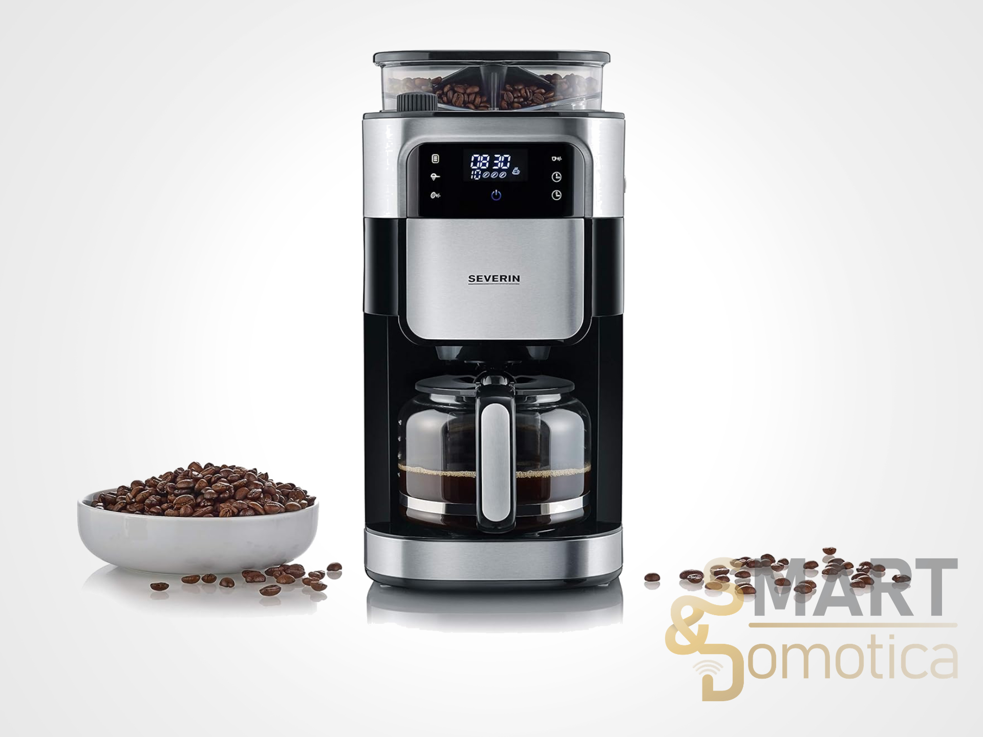 Caffè appena macinato a meno di 100€: Severin KA 4813 in super sconto su Amazon