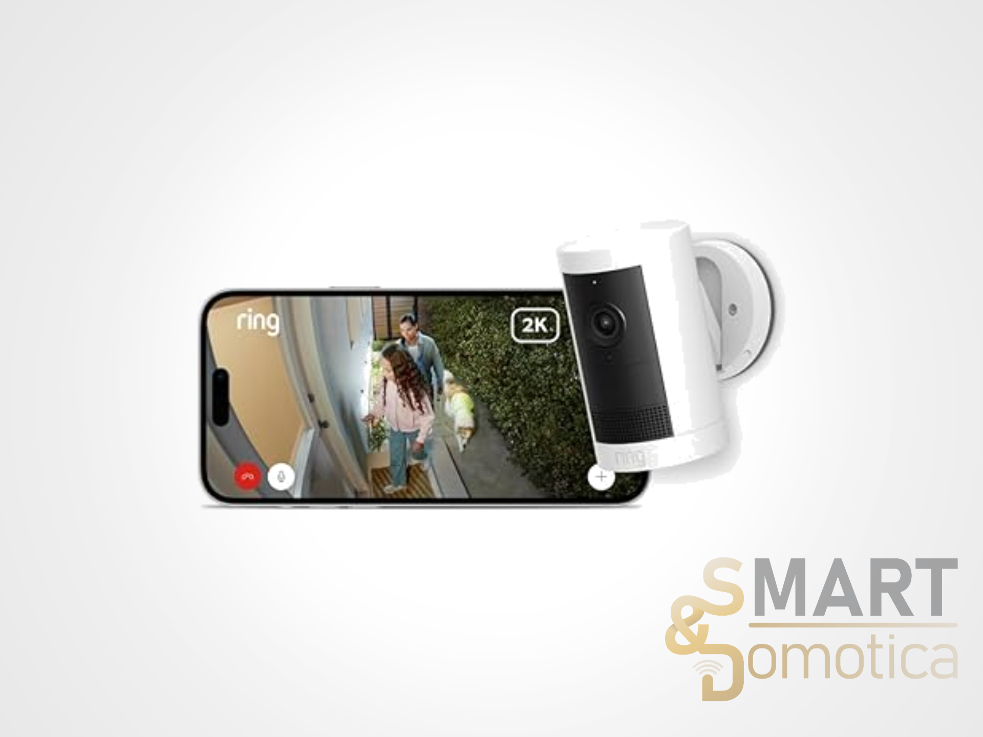 Ring Outdoor Cam Plus (Battery) crolla a 52€: videocamera 2K wireless al minimo storico su Amazon