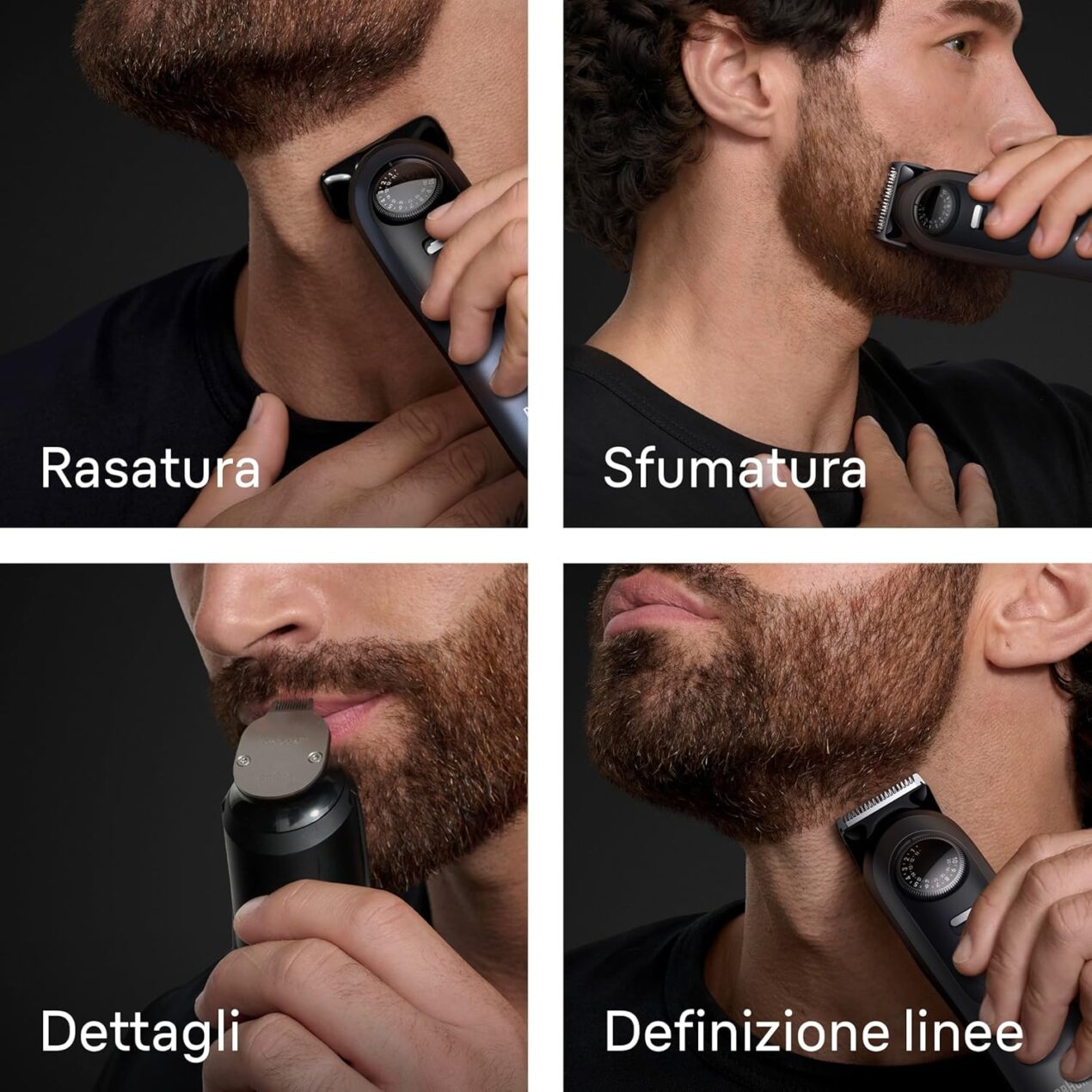 Braun Regolabarba Series 7: Precisione professionale e 40 impostazioni a 59,99 € su Amazon