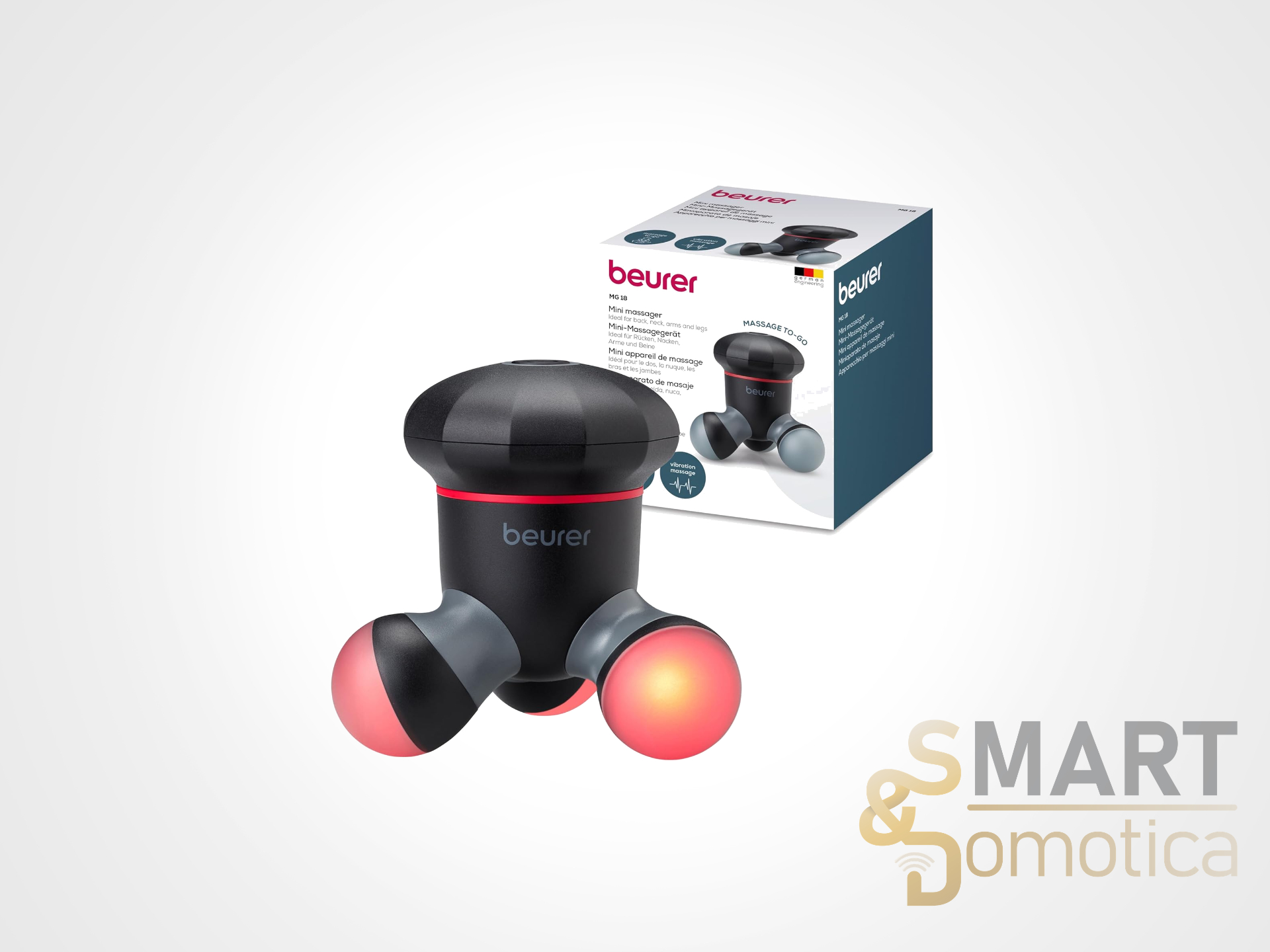 Ottima idea regalo sotto i 10€ questo mini massaggiatore compatto ed ergonomico