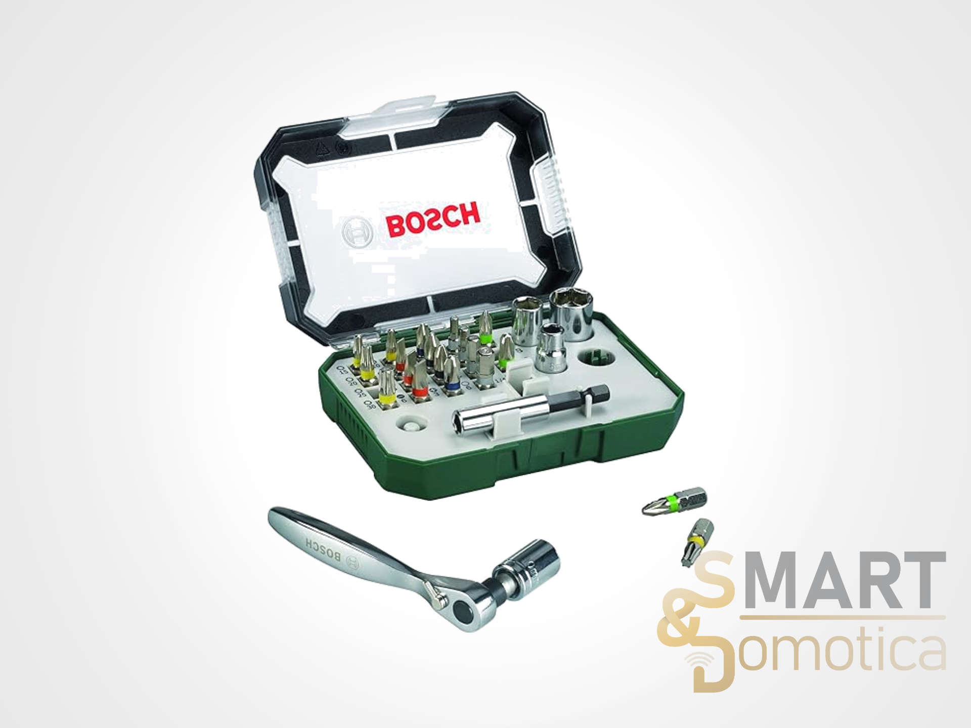 Bosch distrugge i prezzi: il set per avvitamento da 26 pezzi crolla sotto i 10€