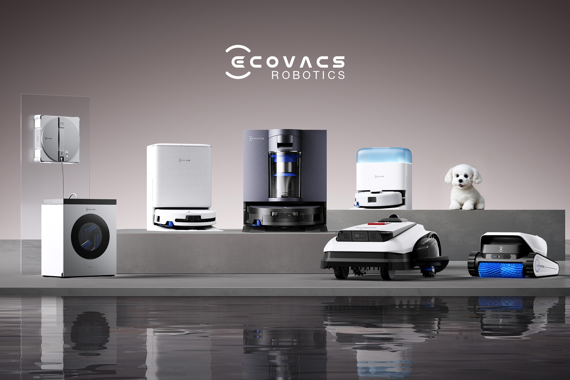 ECOVACS ha presentato una nuova brand idea e tanti nuovi prodotti al CES 2026