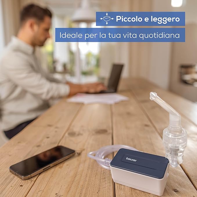 L'acquisto più necessario del periodo: Aerosol portatile a Compressore per vie respiratorie in offerta Amazon