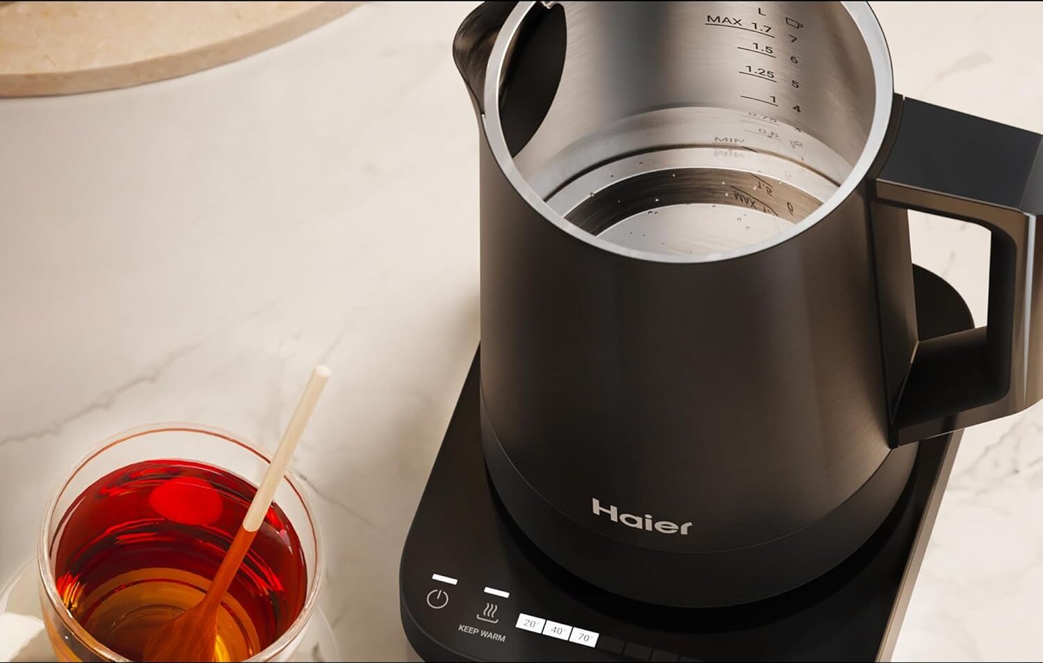 7 livelli di temperatura e funzione Keep Warm: lo sconto attuale sul Bollitore Haier Serie 5