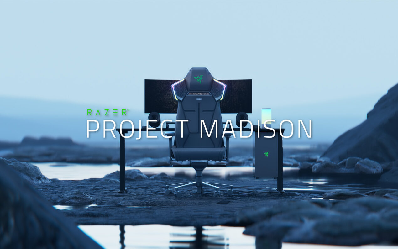 Razer Project Madison: la sedia da gaming multisensoriale con luci, vibrazioni e suono 3D