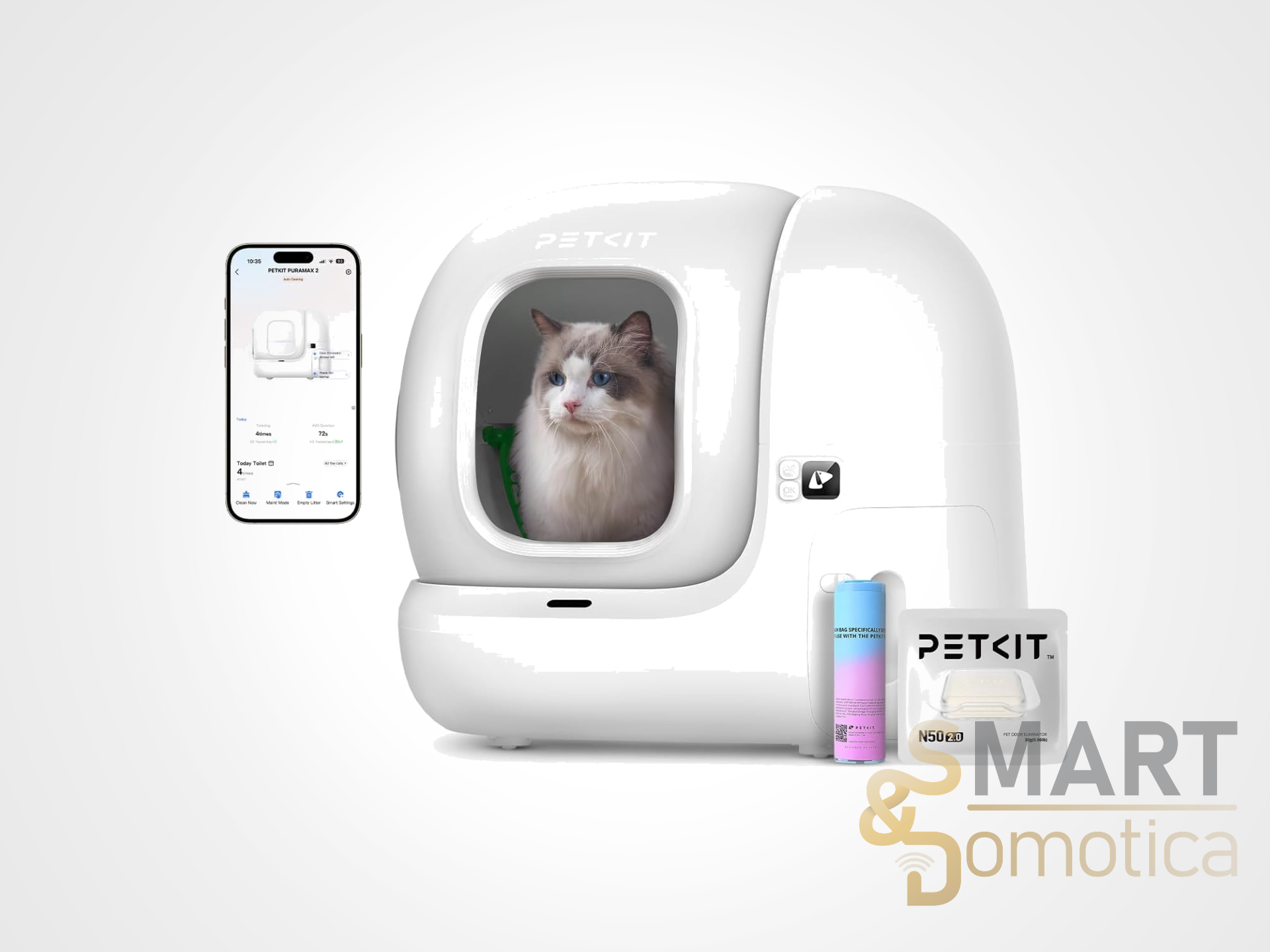 Lettiera autopulente PETKIT Pura Max 2: crollo di prezzo su Amazon