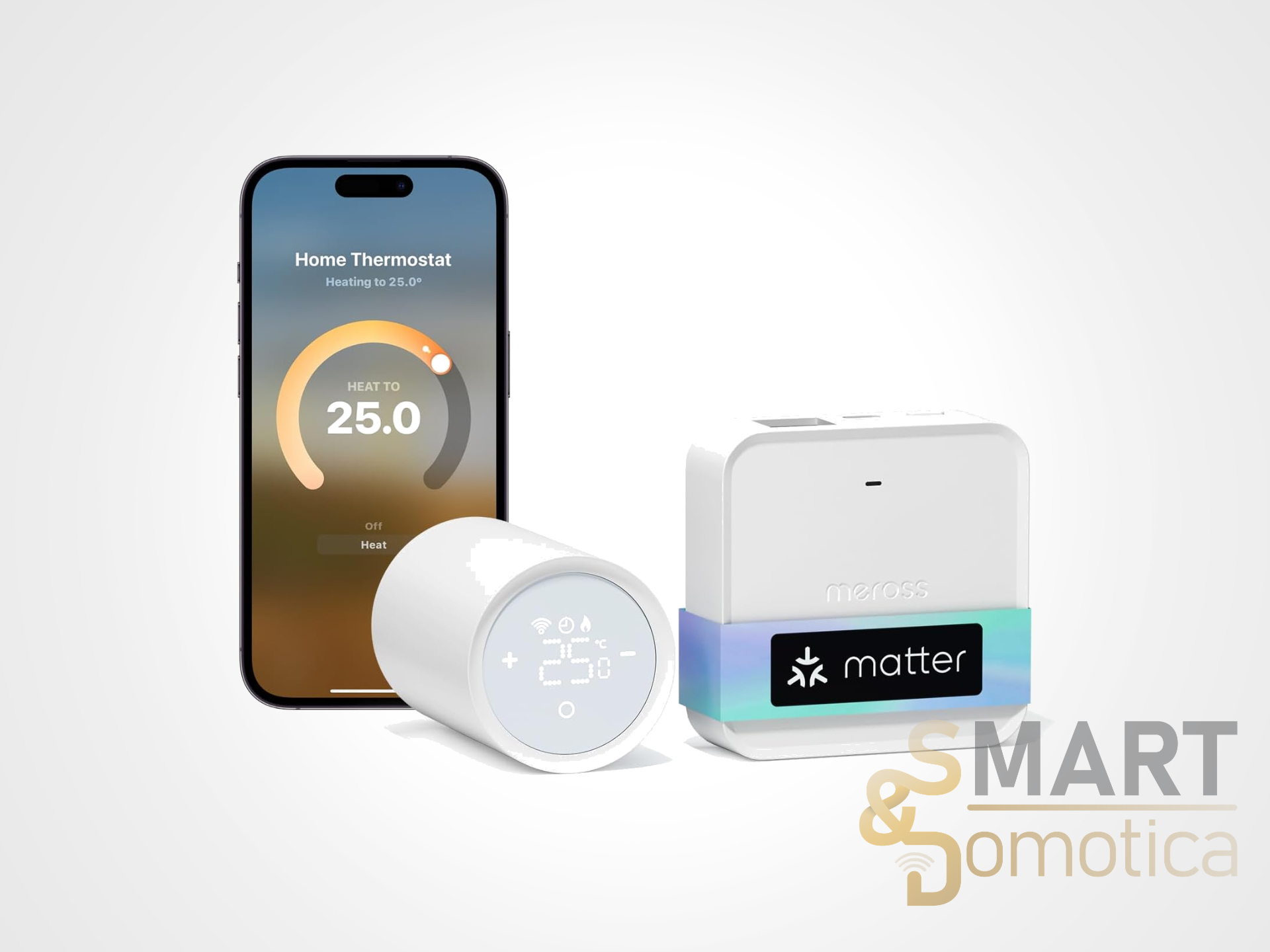 Gestione riscaldamento smart: il kit Meross Matter scende al prezzo di 49,99€ su Amazon