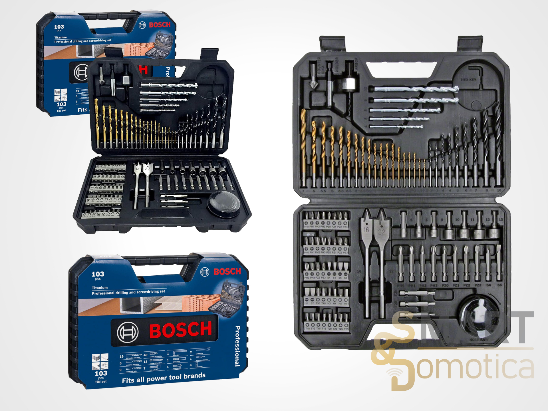 Tutto quello che ti serve per forare e avvitare: set Bosch Professional da 103 pezzi in super offerta