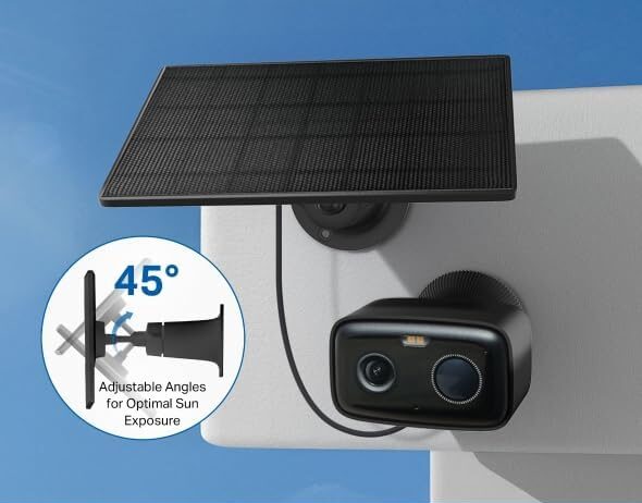 Energia solare e AI per la sicurezza: sconto del 40% sulla nuova videocamera Tapo C401