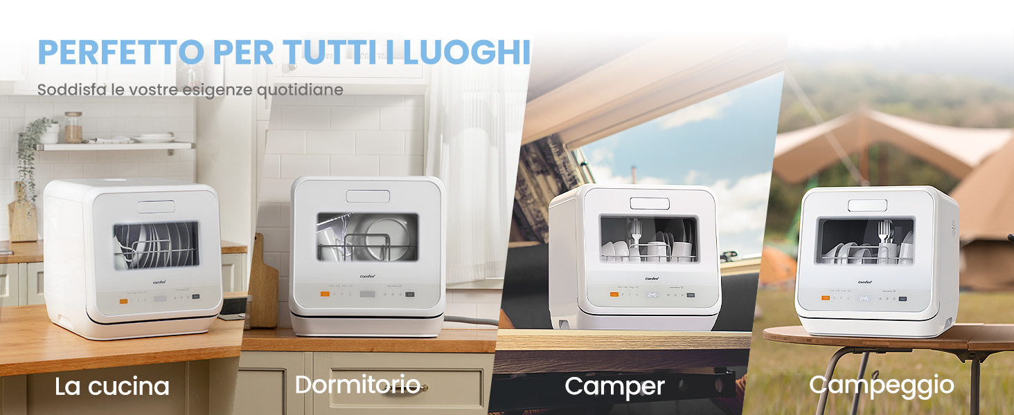 Comfee mini lavastoviglie