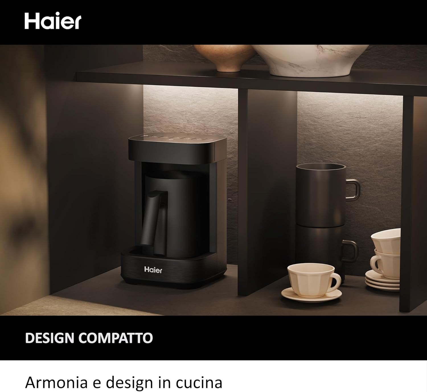 Sconto del 45%: la macchina multi-bevanda Haier è l'affare del giorno su Amazon