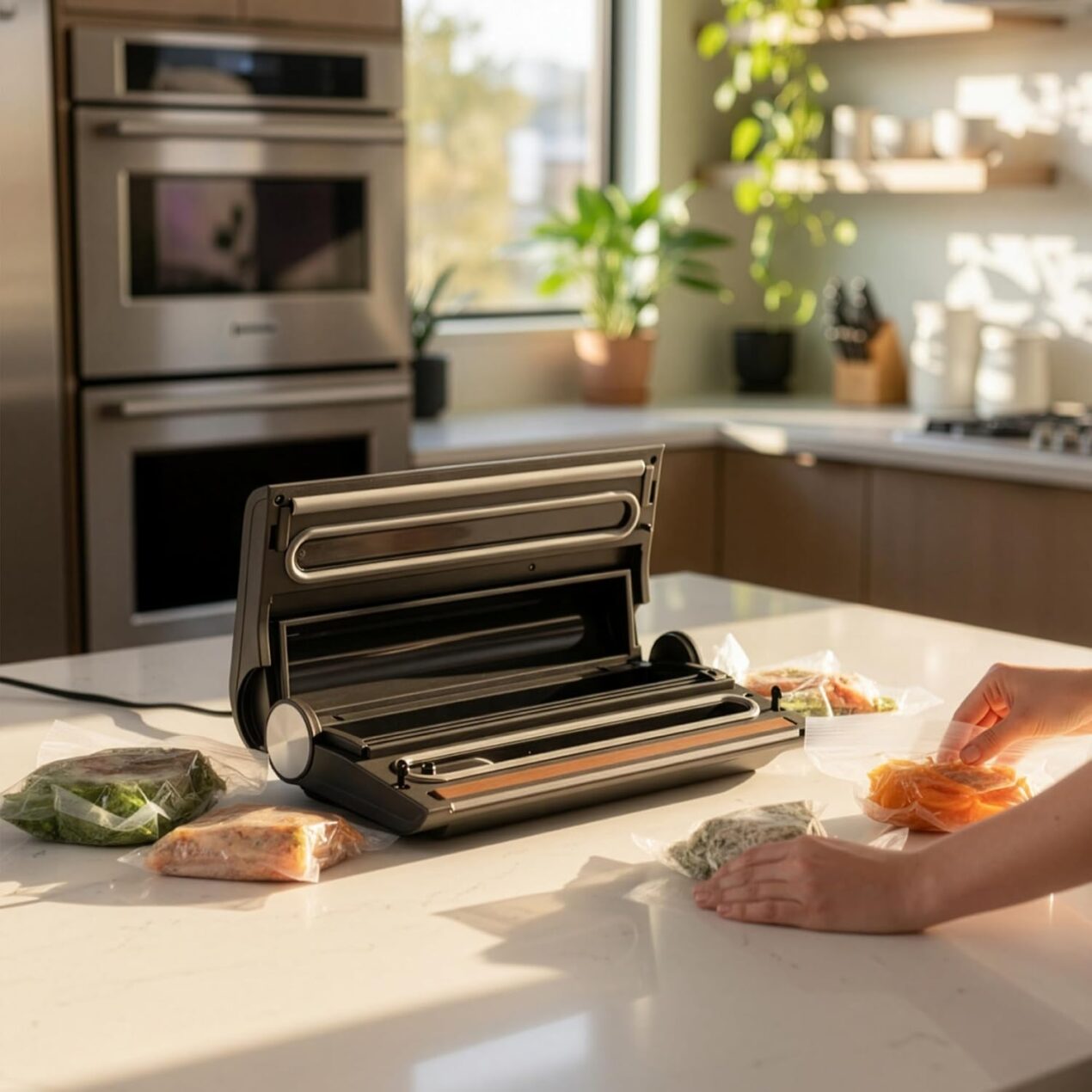 Addio sprechi: la macchina per sottovuoto Bonsenkitchen crolla a 28€ su Amazon