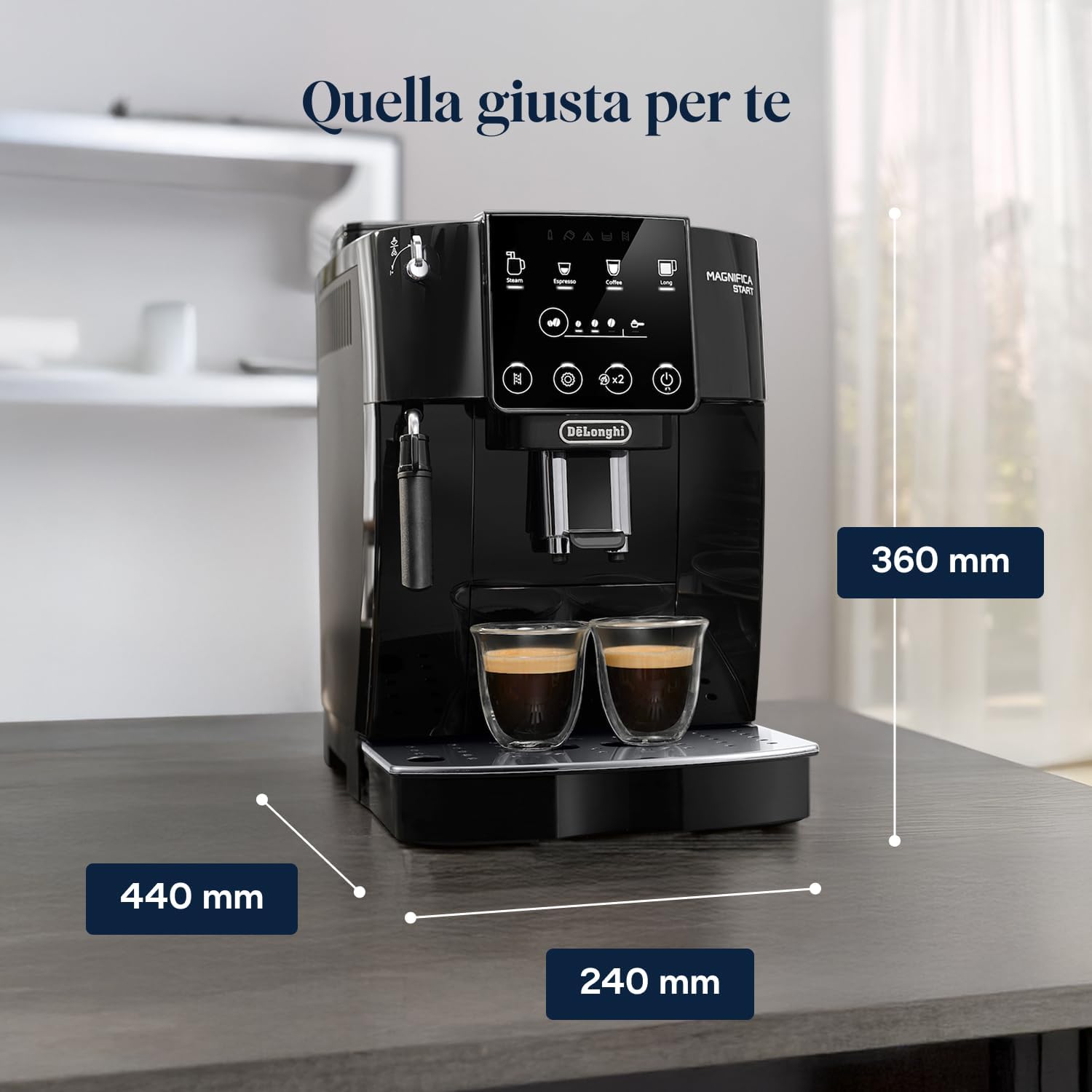 La macchinetta da caffe per i più esigenti è in offerta su Amazon con oltre 100€ di sconto