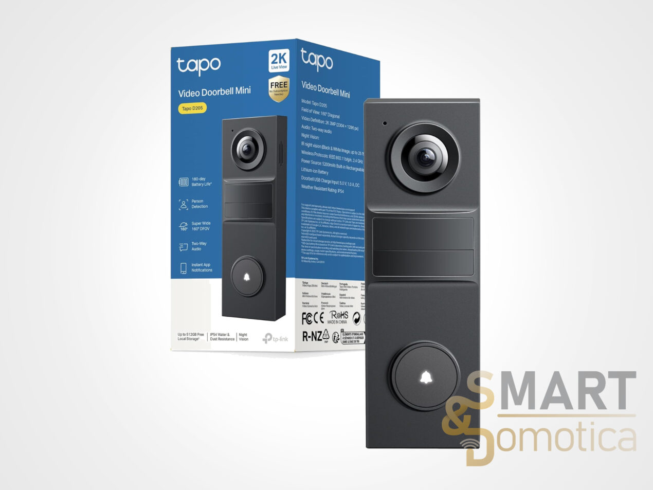 L'investimento smart per la tua casa: la promozione Amazon sul videocitofono Tapo D205