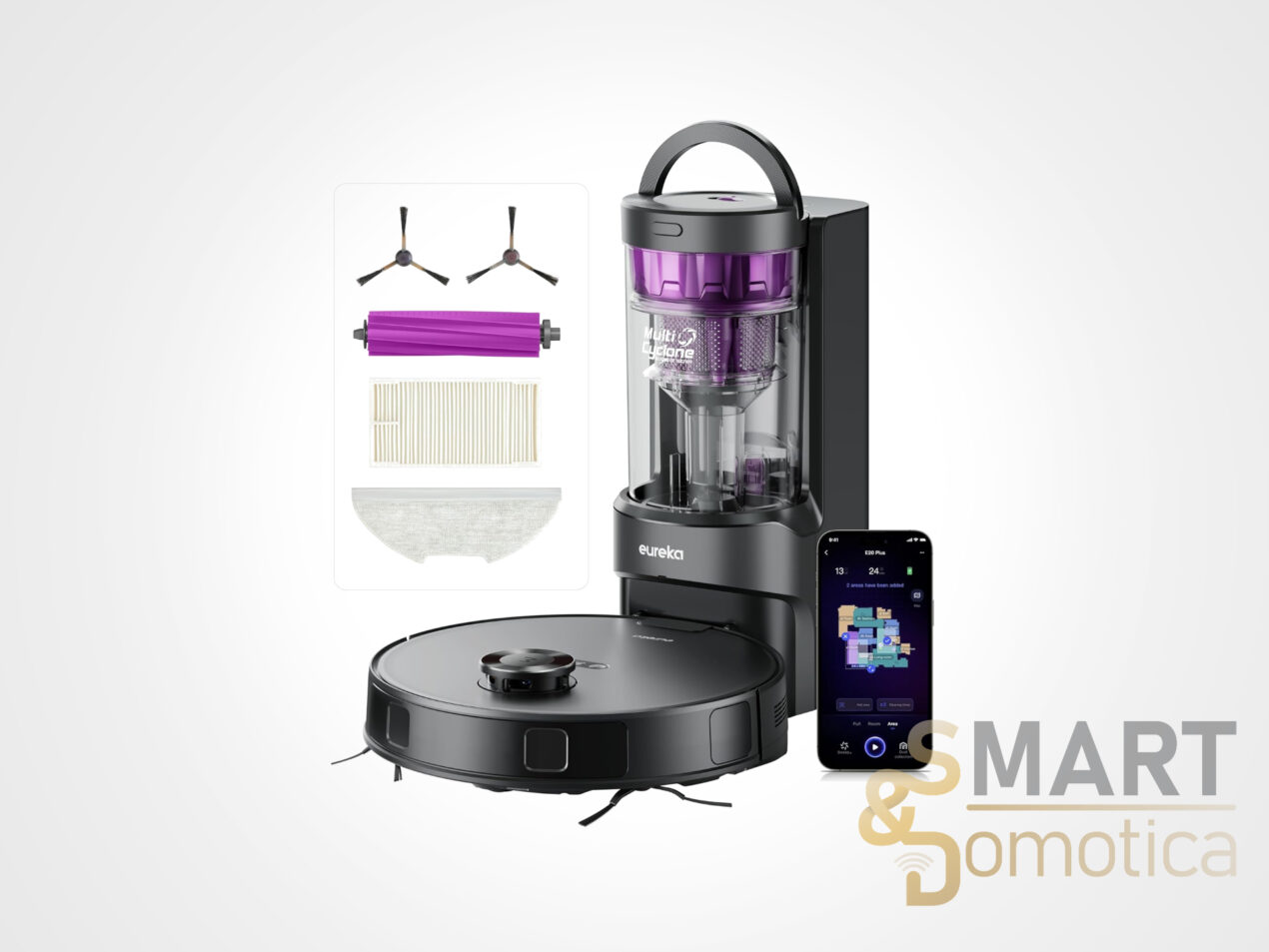 Potenza estrema e mappatura 3D: Eureka E20 Plus è in offerta su Amazon