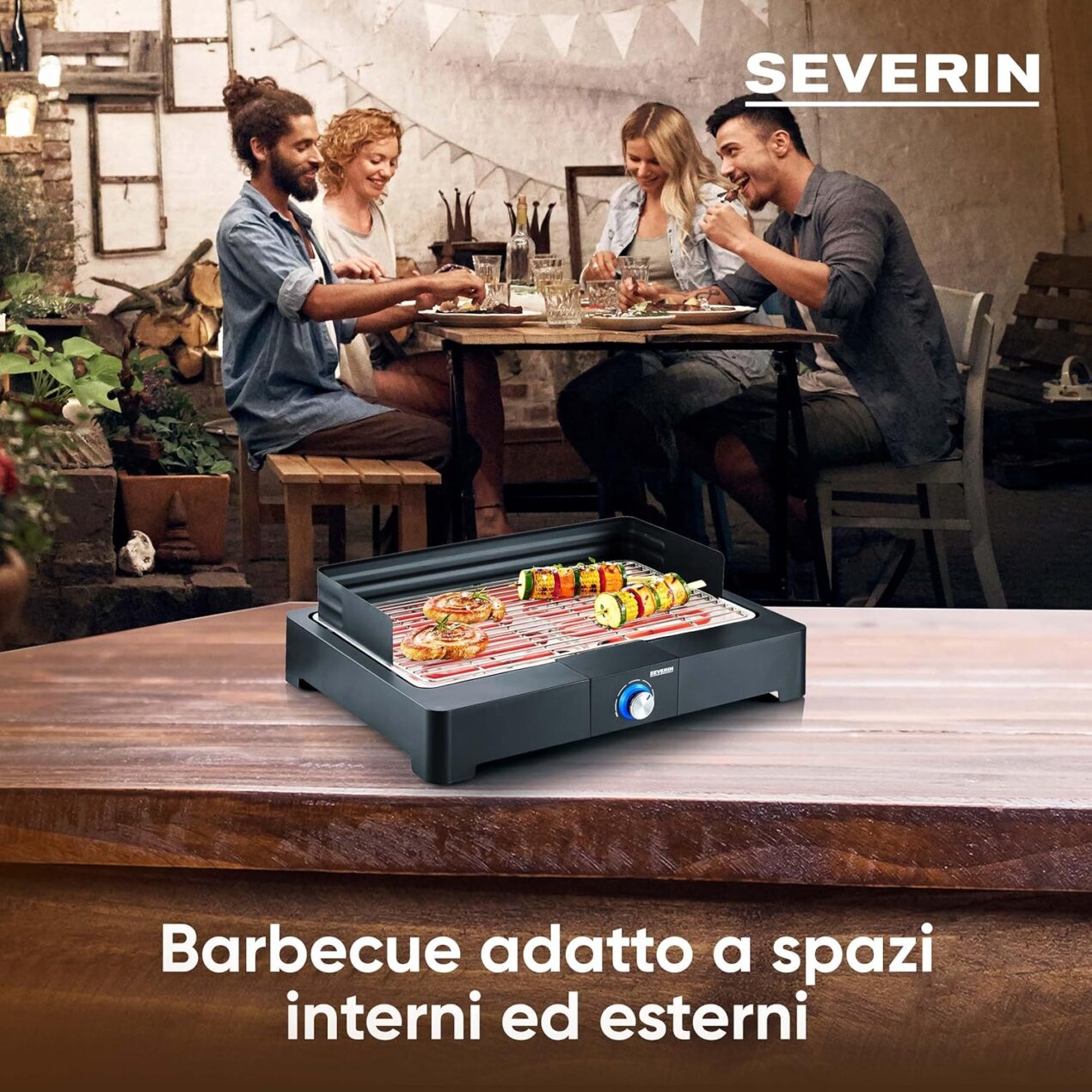 Grigliate in appartamento senza stress con 49€: ecco l'offerta sul mini barbecue SEVERIN